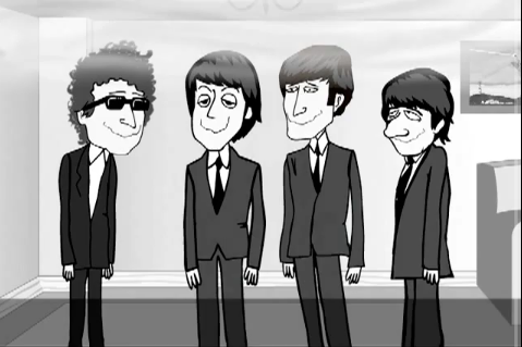 Dylan Smokes Out the Beatles