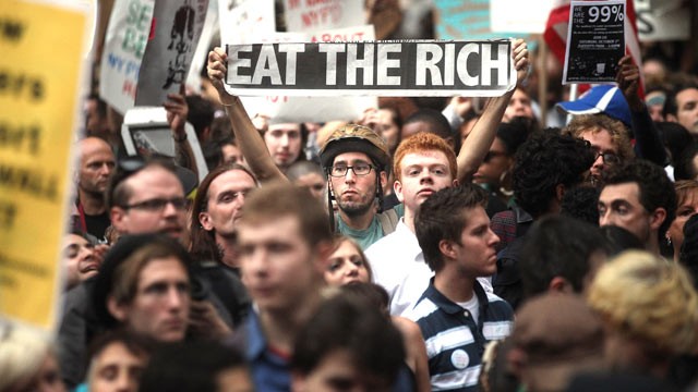 Occupy Wall Street and Eat the Rich AND POT BROWNIES