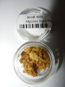 Afgooey Sper Melt marijuana concentrate wax from Harborside in San Jose 3