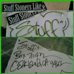 STUFF STONERS LIKE STICKERS came in the mail