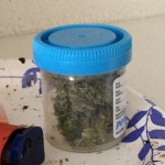 a full jar of marijuana medicine