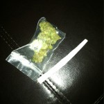 bag of weed and a joint