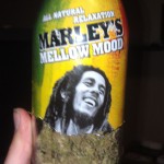 bob marley mellow mood filled with weed