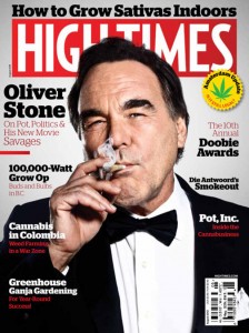 oliver_stone on the cover High Times