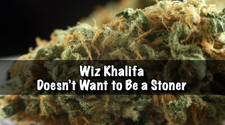Wiz Khalifa Doesnt Want to Be a Stoner