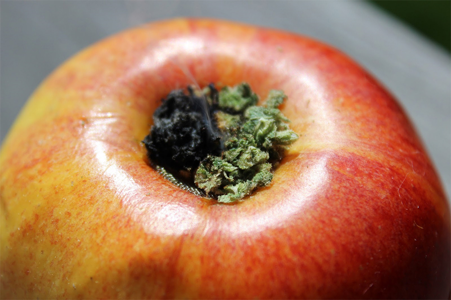 How to make an apple pipe