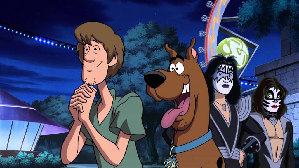 scooby-doo and kiss