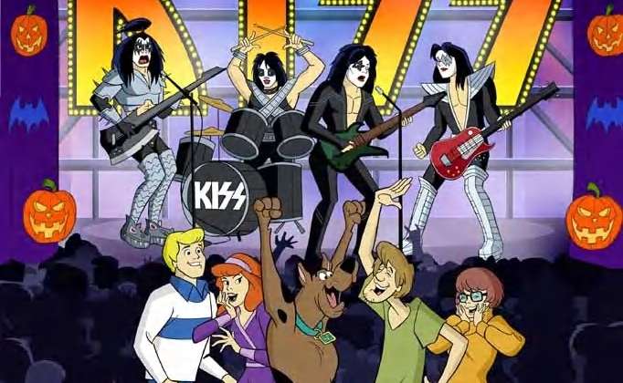 scooby doo and kiss 2