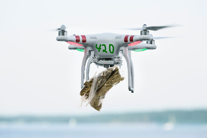 drone marijuana delivery