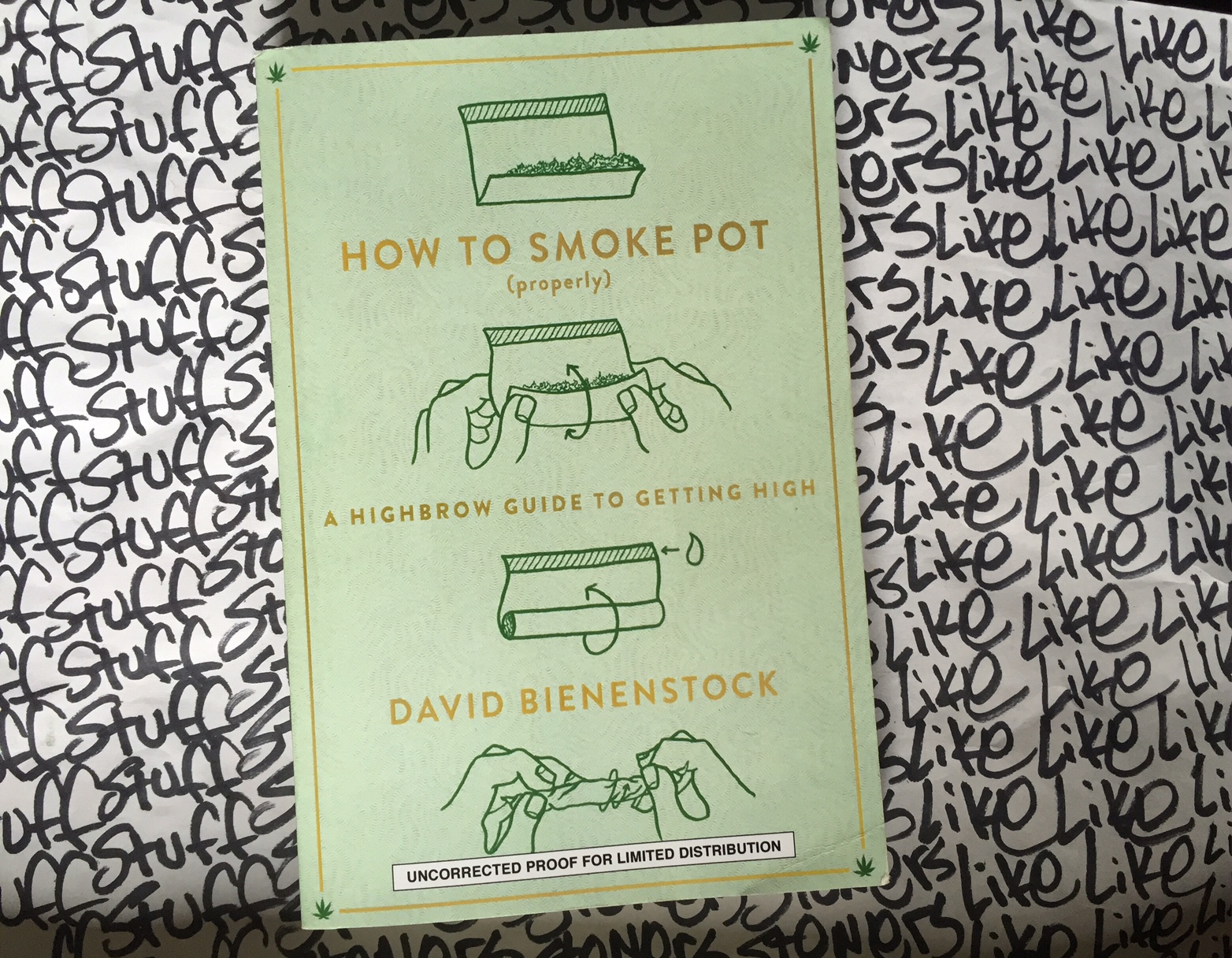 How To Smoke Pot Properly Book
