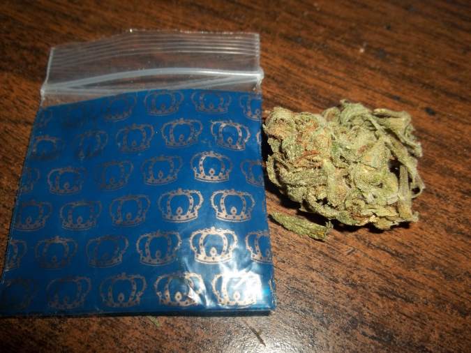 Dime bag of weed