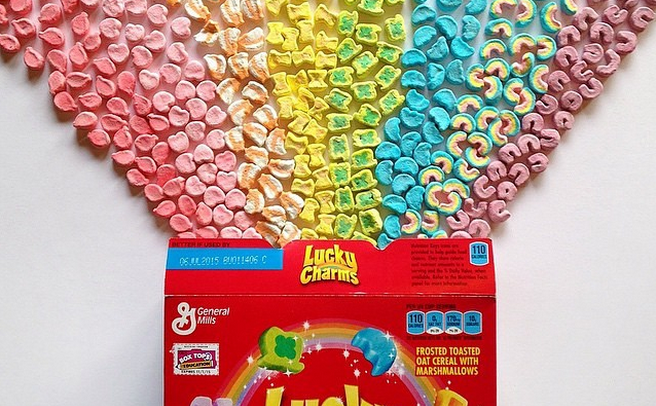 lucky charms marshmallows only