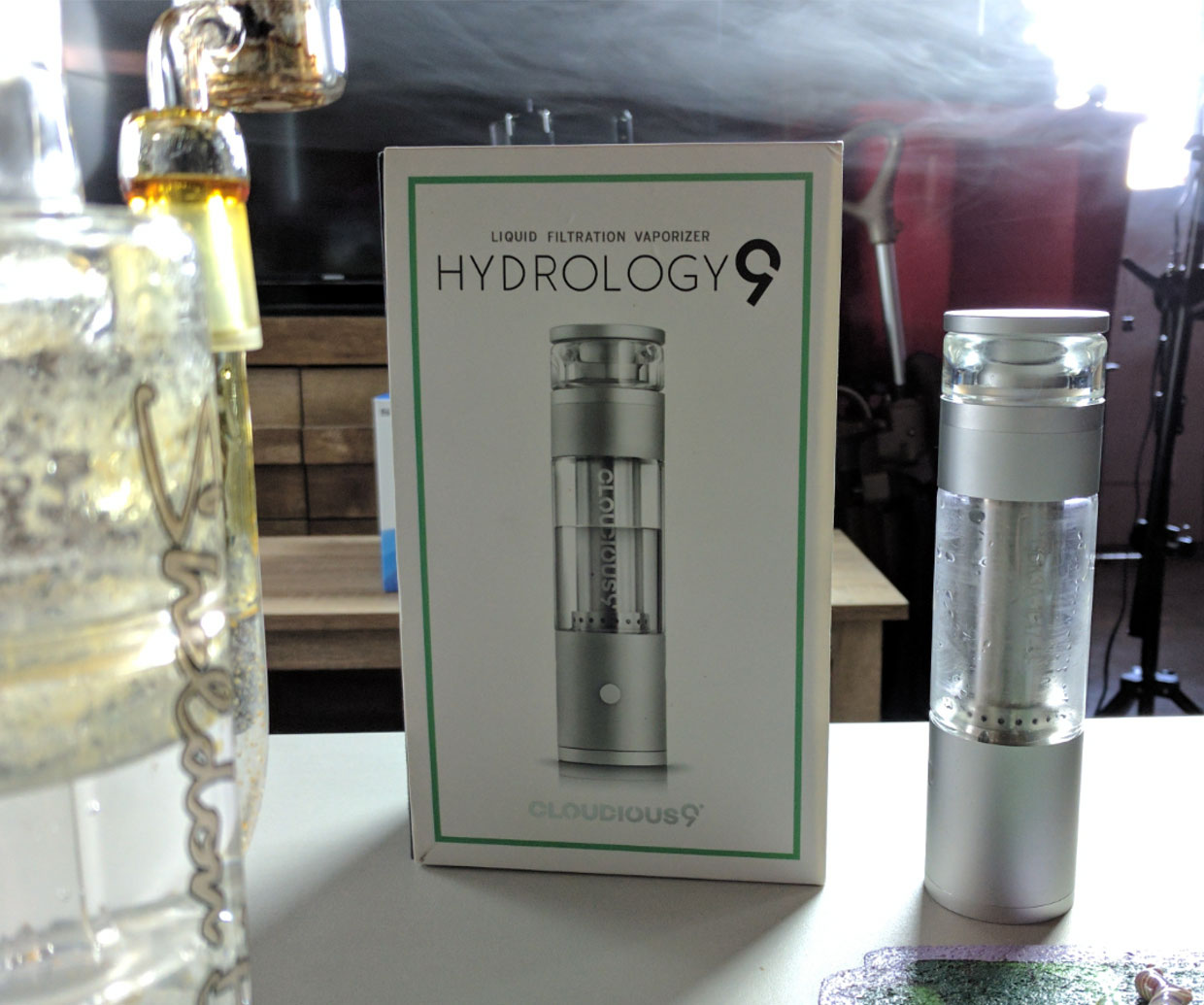 Hydrology9 Liquid Filtration Vaporizer by Cloudious 9 Vapes Review