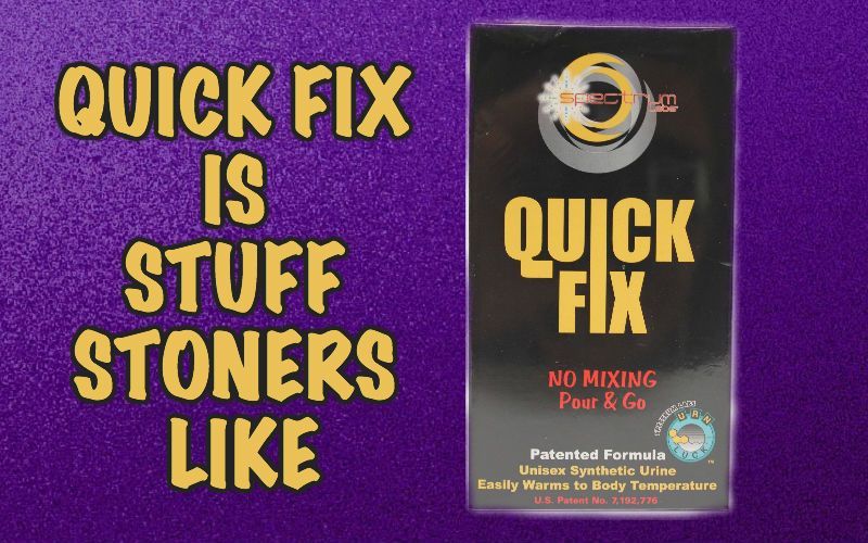 Quick Fix synthetic urine is one of the best fake pee brands