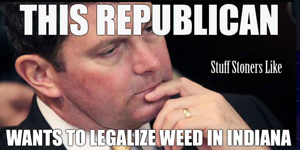 Jim Lucas wants to legalize weed in Indiana