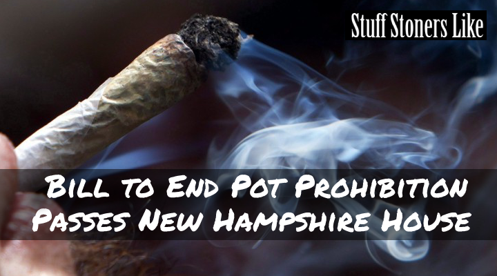 Bill to End Pot Prohibition Passes New Hampshire House 