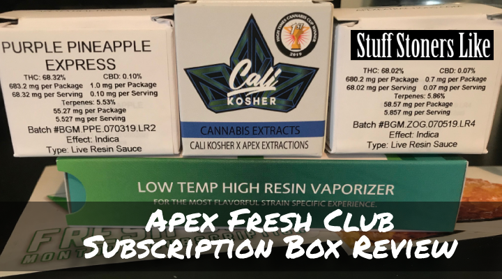 Apex Fresh Club Subscription Box Review