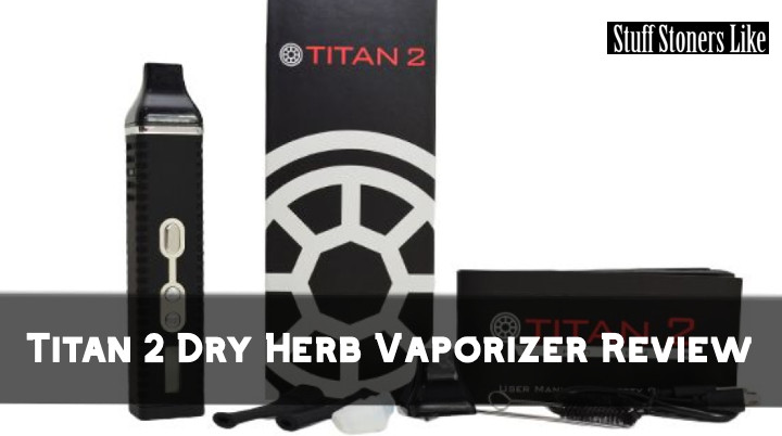 Titan 2 dry herb vaporizer 